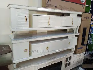 Authentic Imported 1.4meter Tv Stand With Mable Top