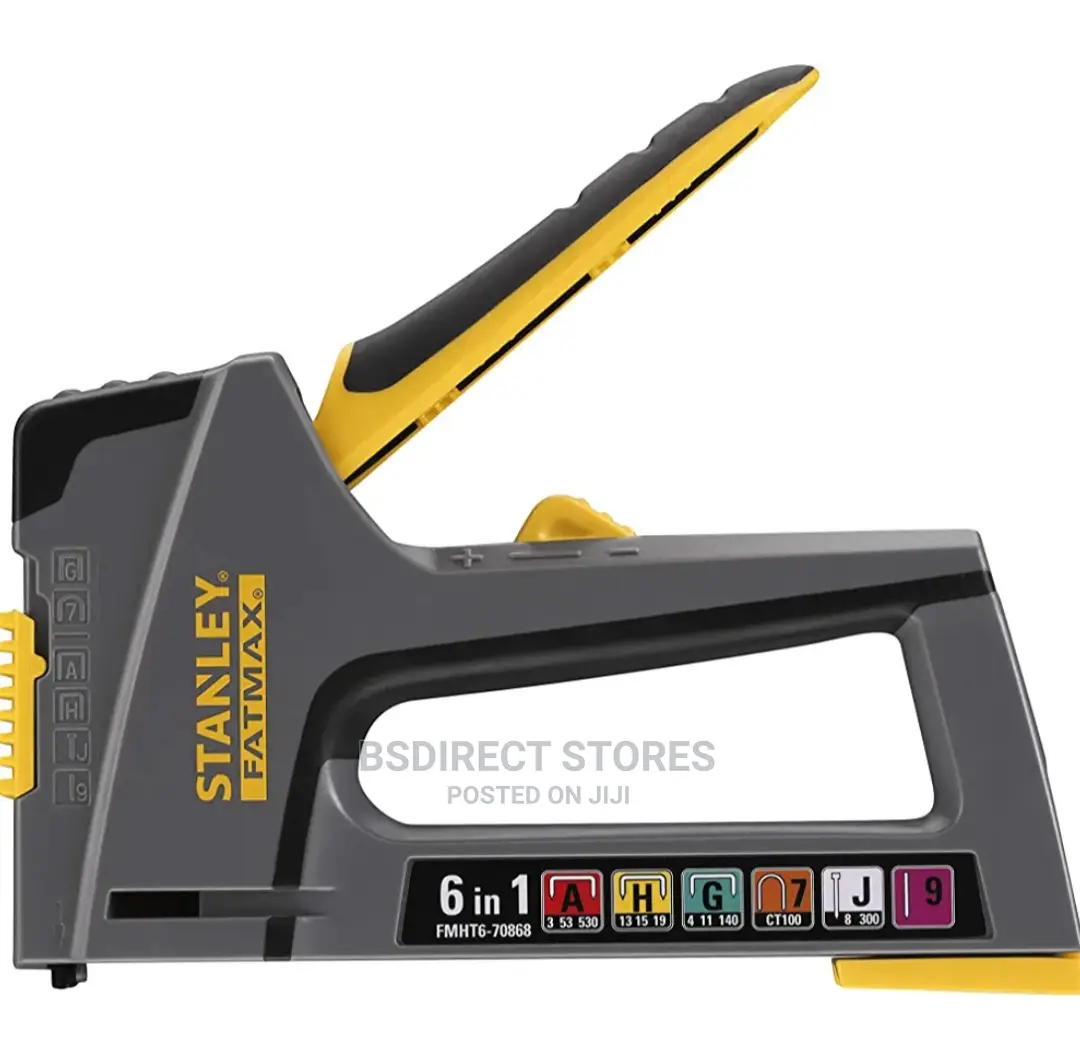 Stanley FATMAX 6in1 Multi - Purpose Staple and Brad Nail Gun
