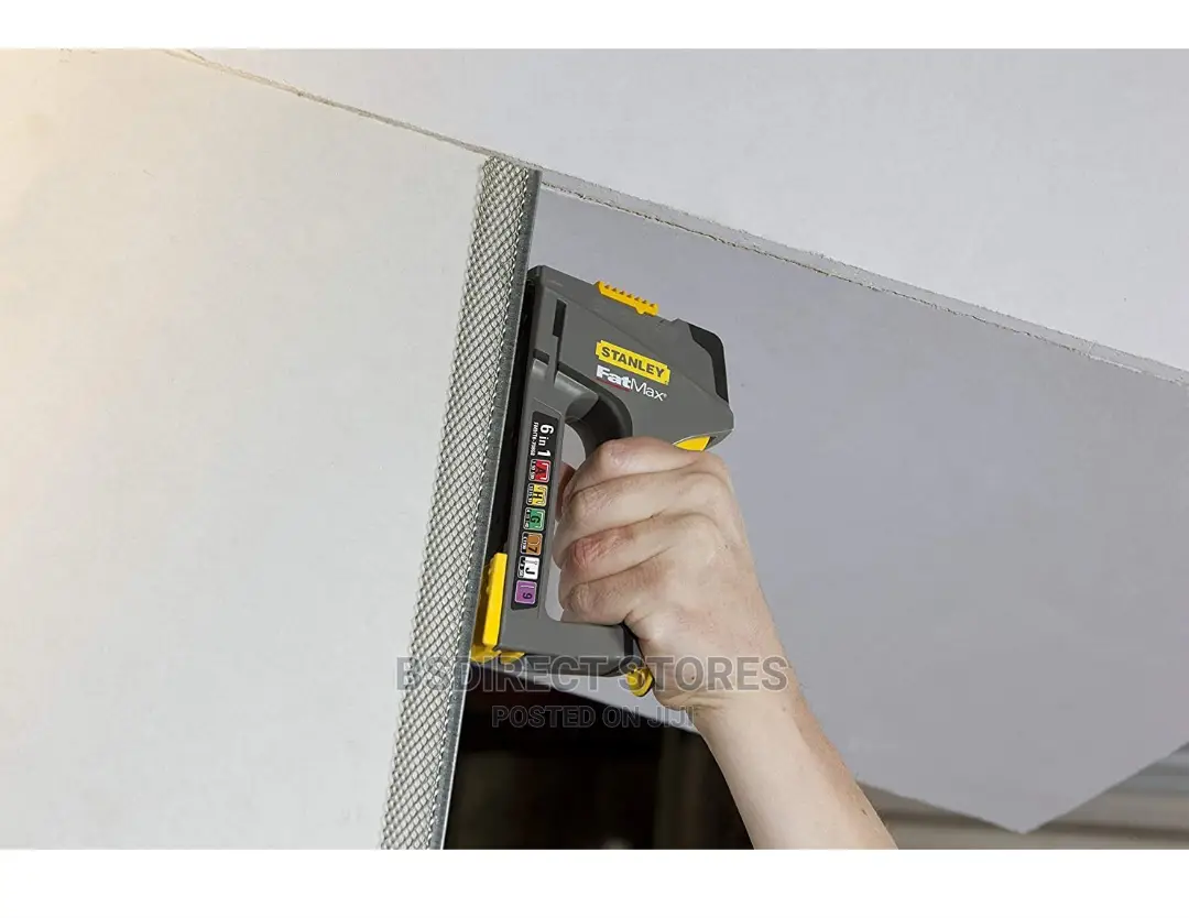 Stanley FATMAX 6in1 Multi - Purpose Staple and Brad Nail Gun