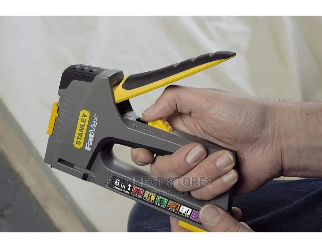 Stanley FATMAX 6in1 Multi - Purpose Staple and Brad Nail Gun