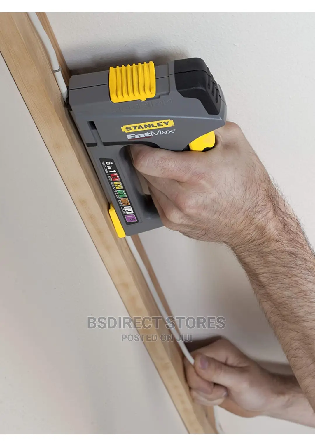 Stanley FATMAX 6in1 Multi - Purpose Staple and Brad Nail Gun