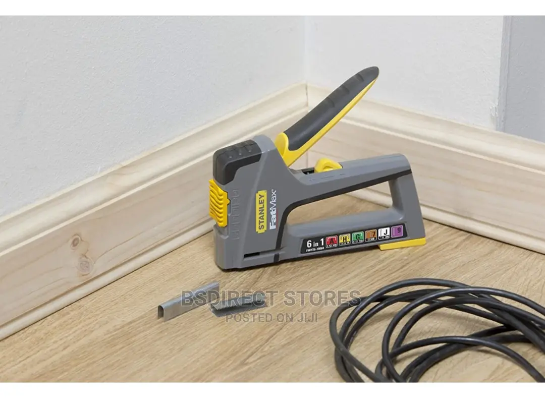 Stanley FATMAX 6in1 Multi - Purpose Staple and Brad Nail Gun