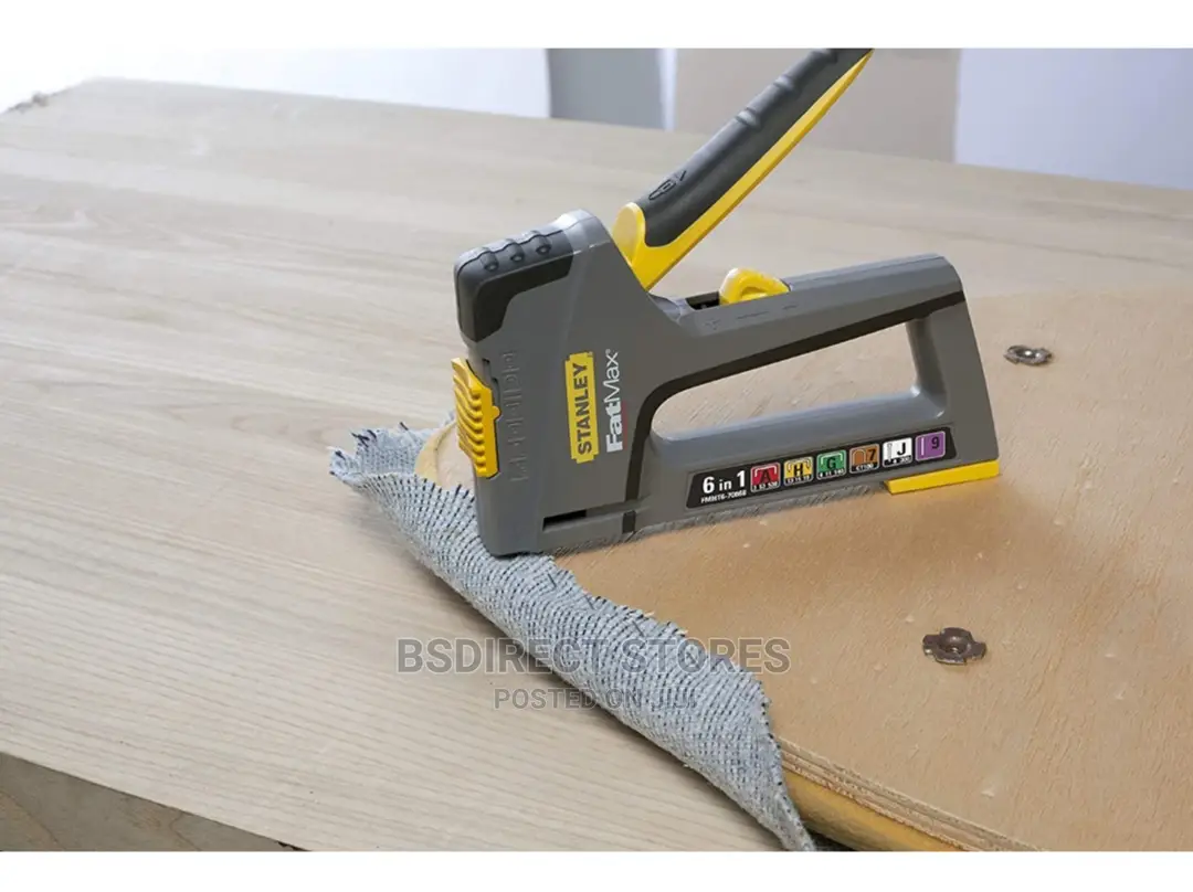 Stanley FATMAX 6in1 Multi - Purpose Staple and Brad Nail Gun