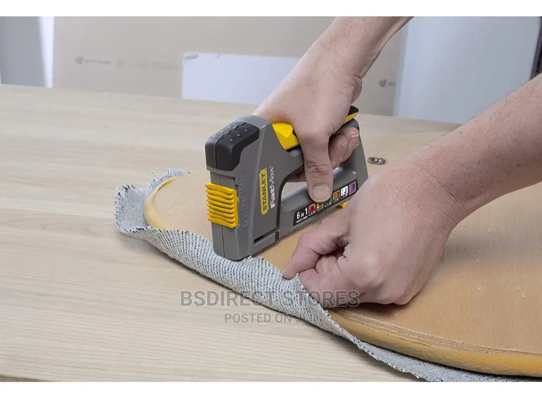 Stanley FATMAX 6in1 Multi - Purpose Staple and Brad Nail Gun