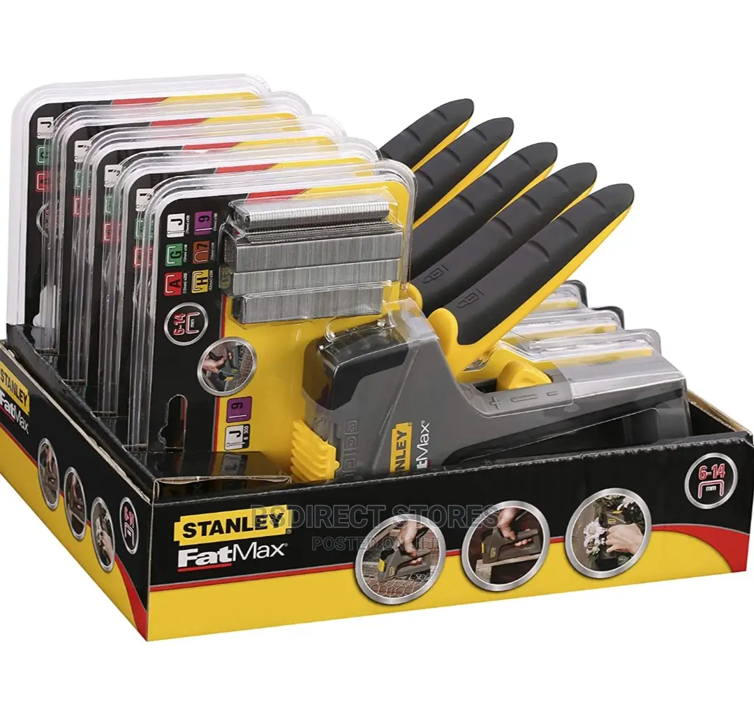 Stanley FATMAX 6in1 Multi - Purpose Staple and Brad Nail Gun