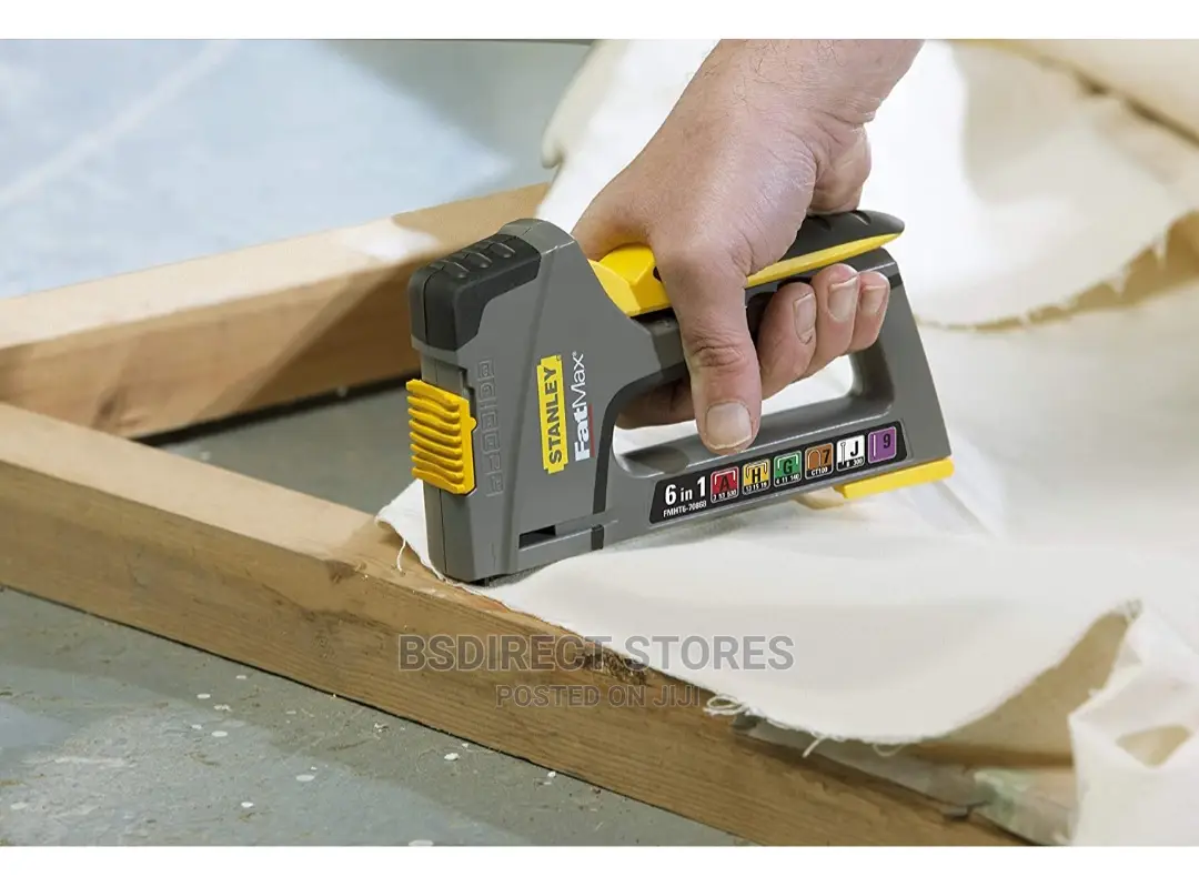 Stanley FATMAX 6in1 Multi - Purpose Staple and Brad Nail Gun