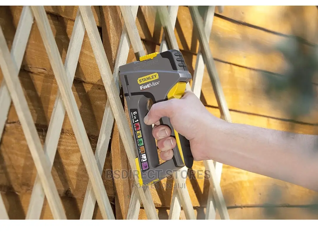 Stanley FATMAX 6in1 Multi - Purpose Staple and Brad Nail Gun
