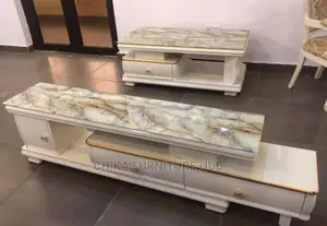 Quality Tv Console With Center Table