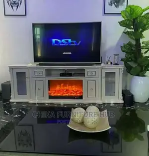 Exclusive Fire Place Tv Stand