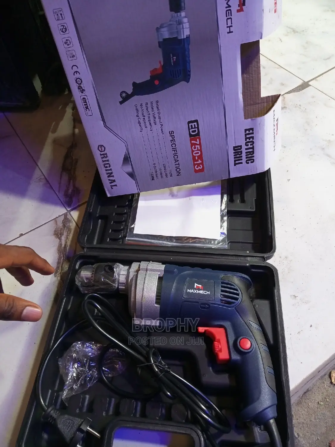 Maxmech Electric Drill ED 750-13