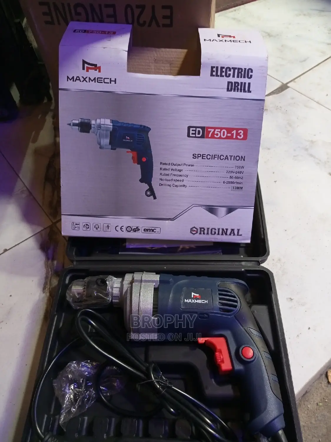Maxmech Electric Drill ED 750-13