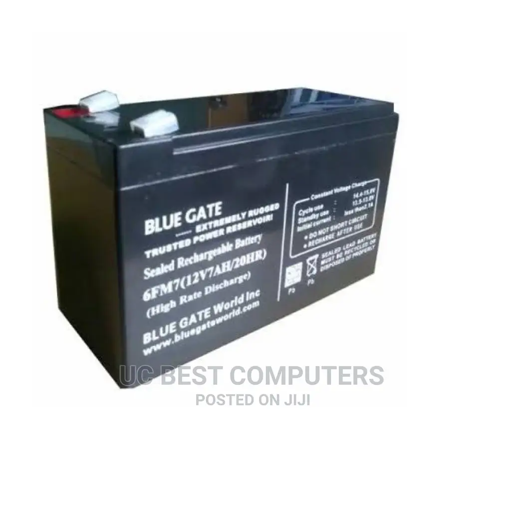 BLUEGATE - UPS Battery - 12v7ah/20hr