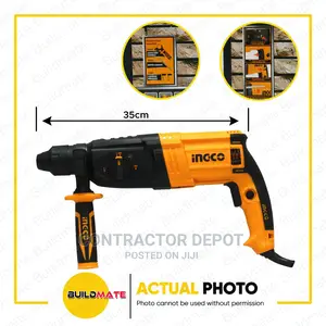 Ingco 950W Sds 28mm Rotary Hammer Drill With 3drill Chisel