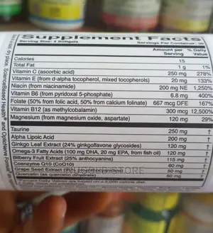 Dr Recommended Opticnerve Formula *120 Capsules