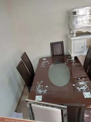 Brand New Imported Dinning Set With 6 Chairs and Mable Top