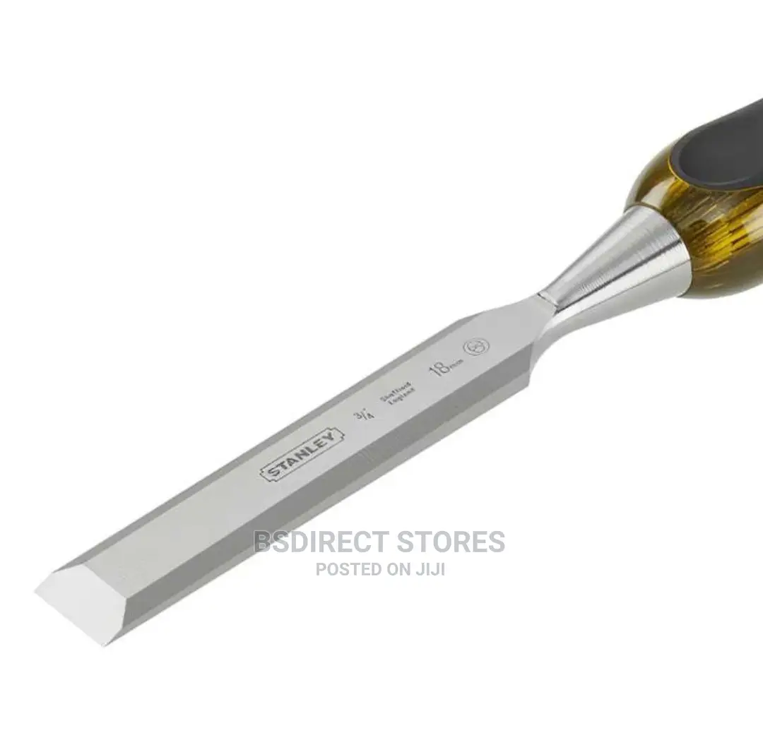 Stanley Fatmax Thru Tang Premium 3pcs Wood Bevel Chisel Set