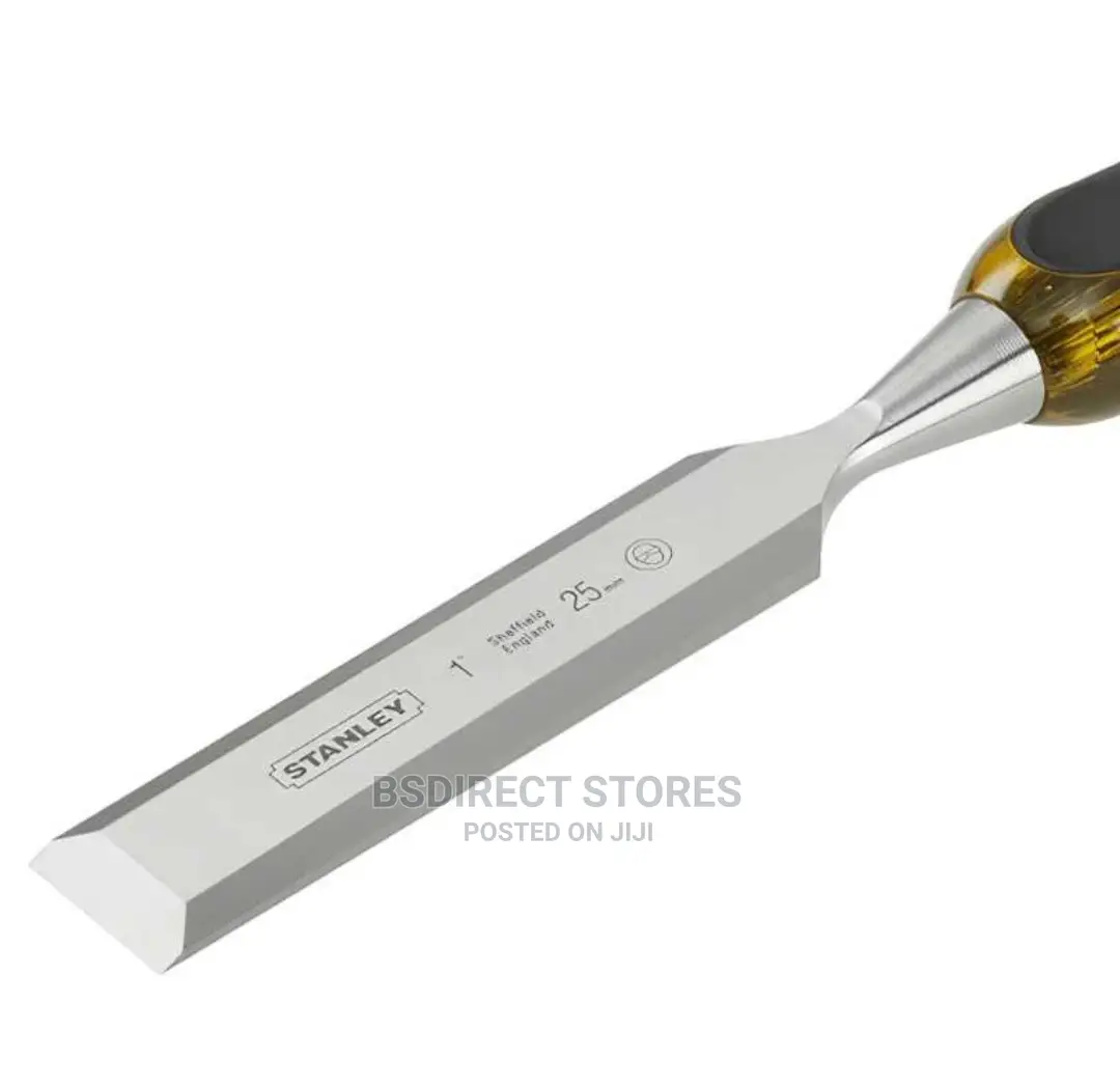 Stanley Fatmax Thru Tang Premium 3pcs Wood Bevel Chisel Set