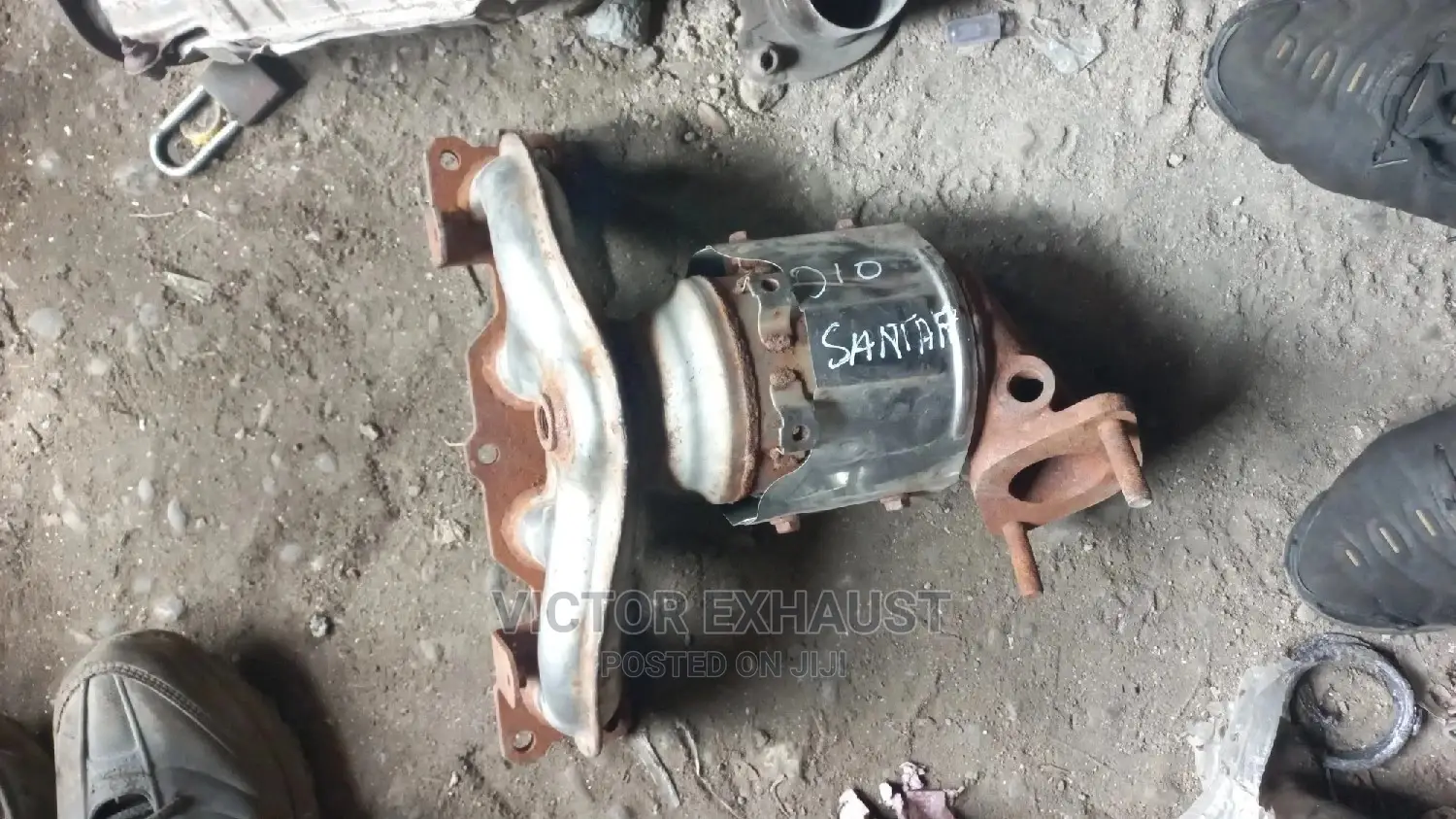 Engine Catalyst Hyundai Santa 2010 Model