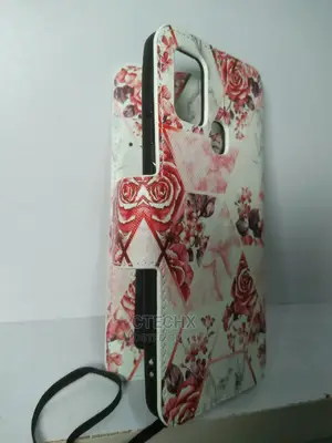 Samsung Galaxy A21S Case Flower Leather Magnetic Wallet Bags