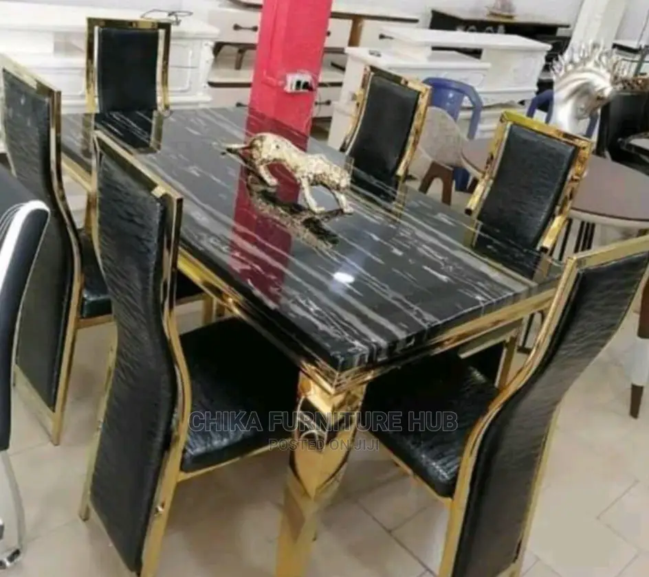 Quality Gold Dinning Table