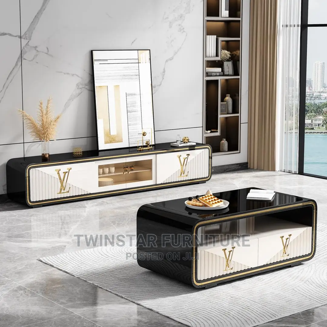 New Modern Luxury Tv Stand With Centre Table