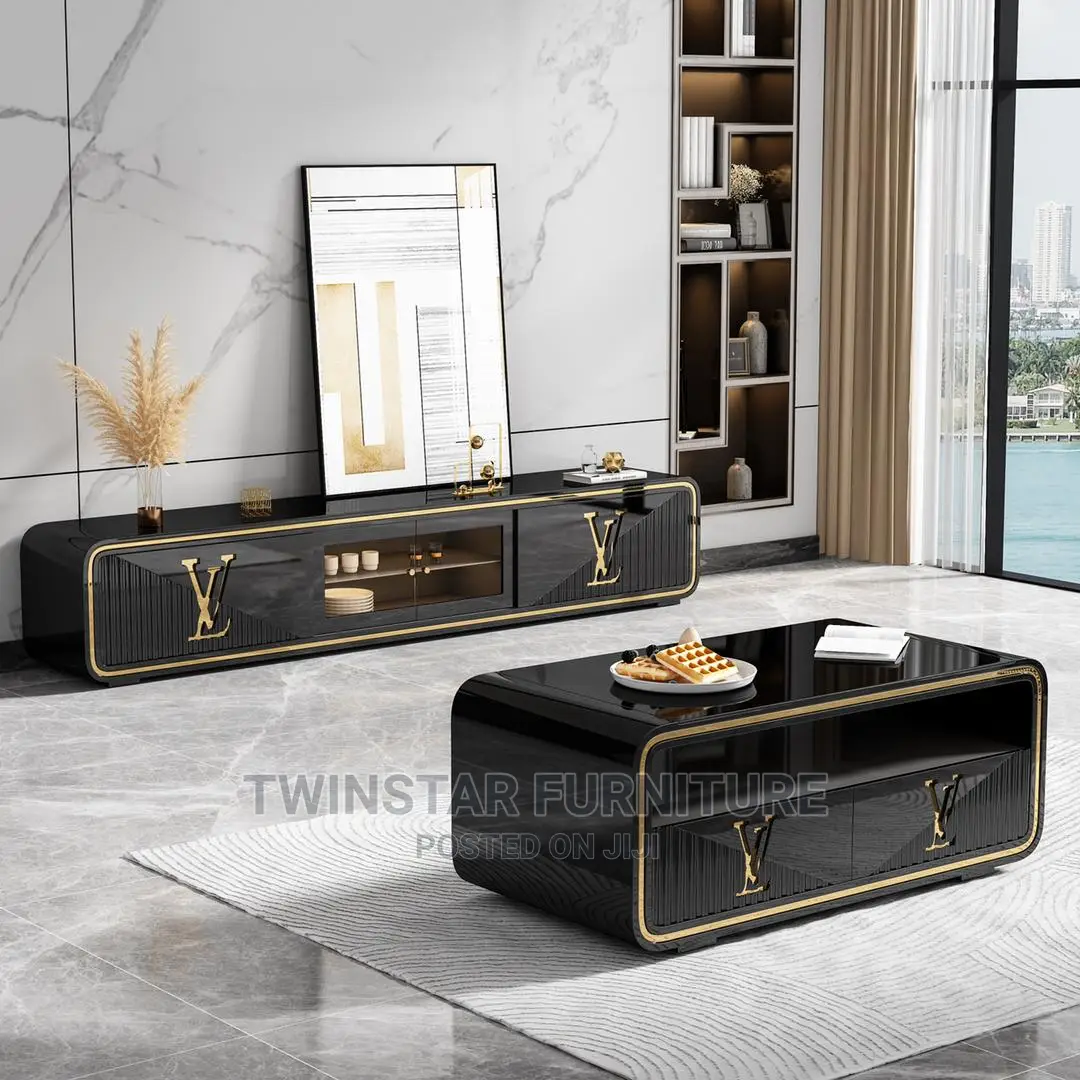 New Modern Luxury Tv Stand With Centre Table