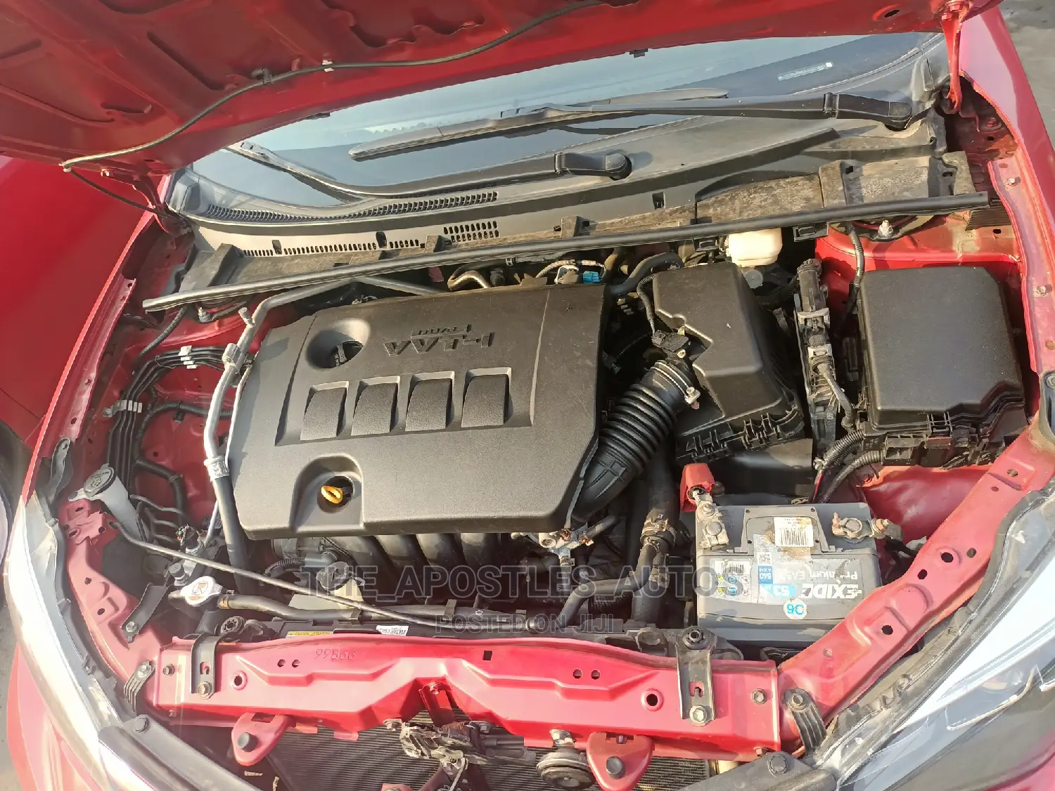 Toyota Corolla SE (1.8L 4cyl 2A) 2018 Red
