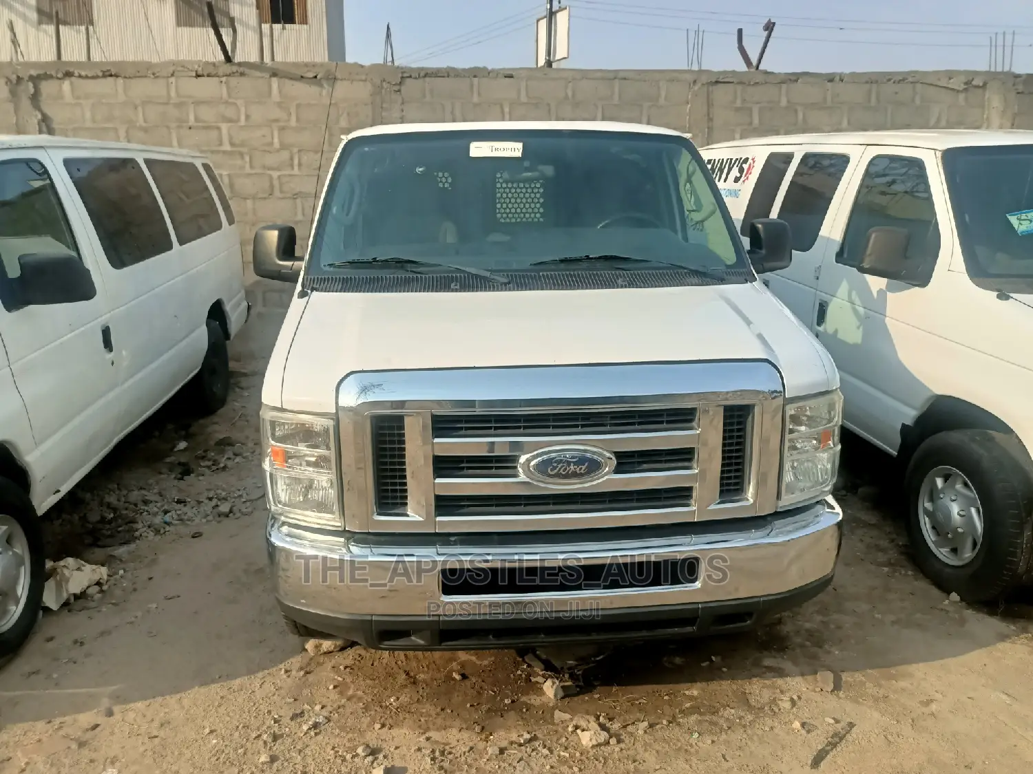 Ford E250 2013 White