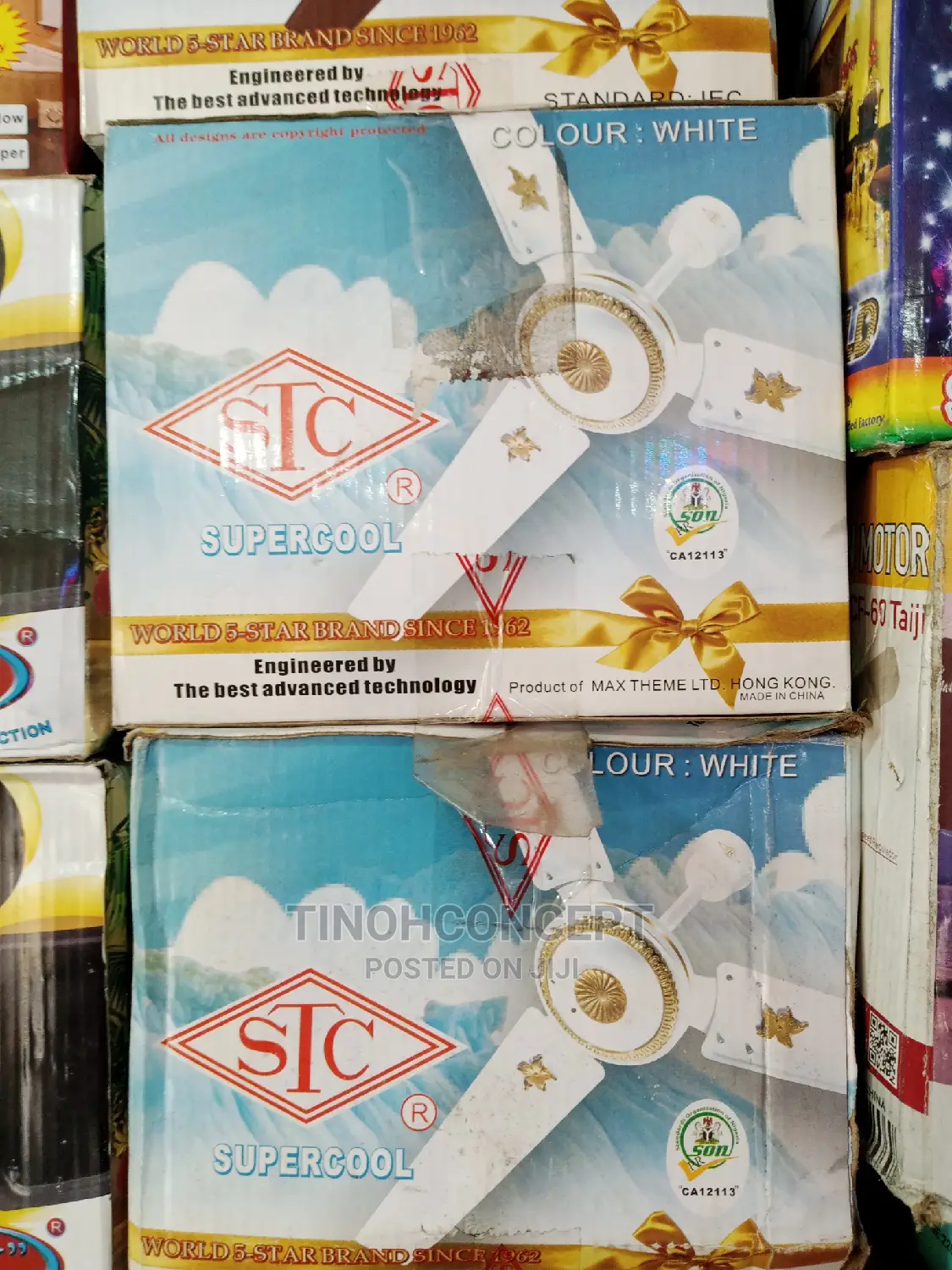 STC Ceiling Fan 56in Long Blade