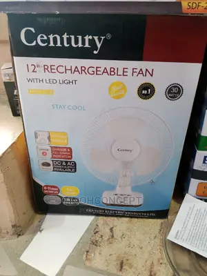 Century Portable Rechargeable Fan 12in