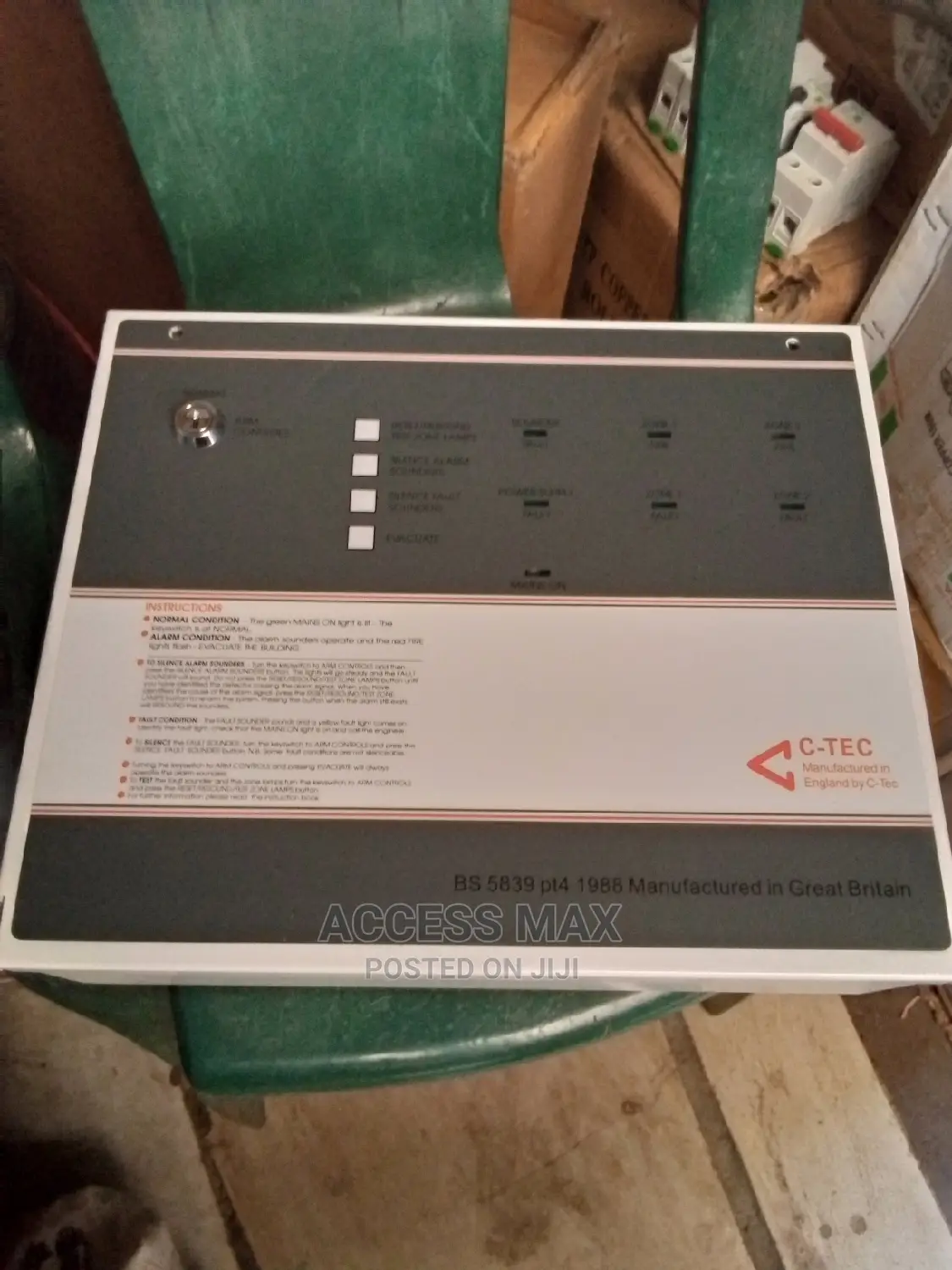 Alarm System Panel . C Tec Product