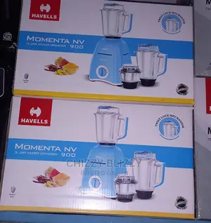 Havells Momenta Nv Mixer Grinder 750w- Blue