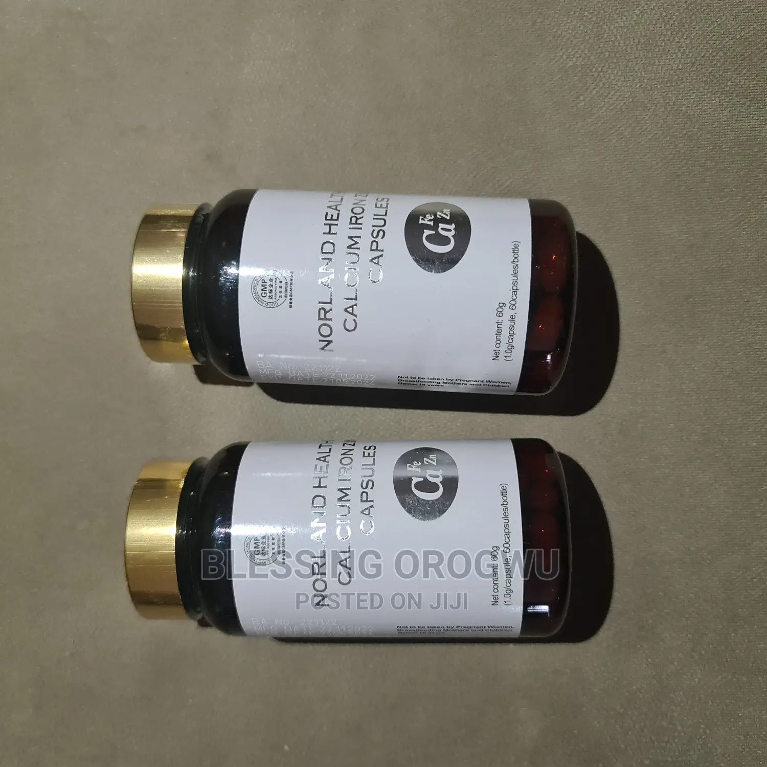 Pure Calcium Iron Zinc Capsule