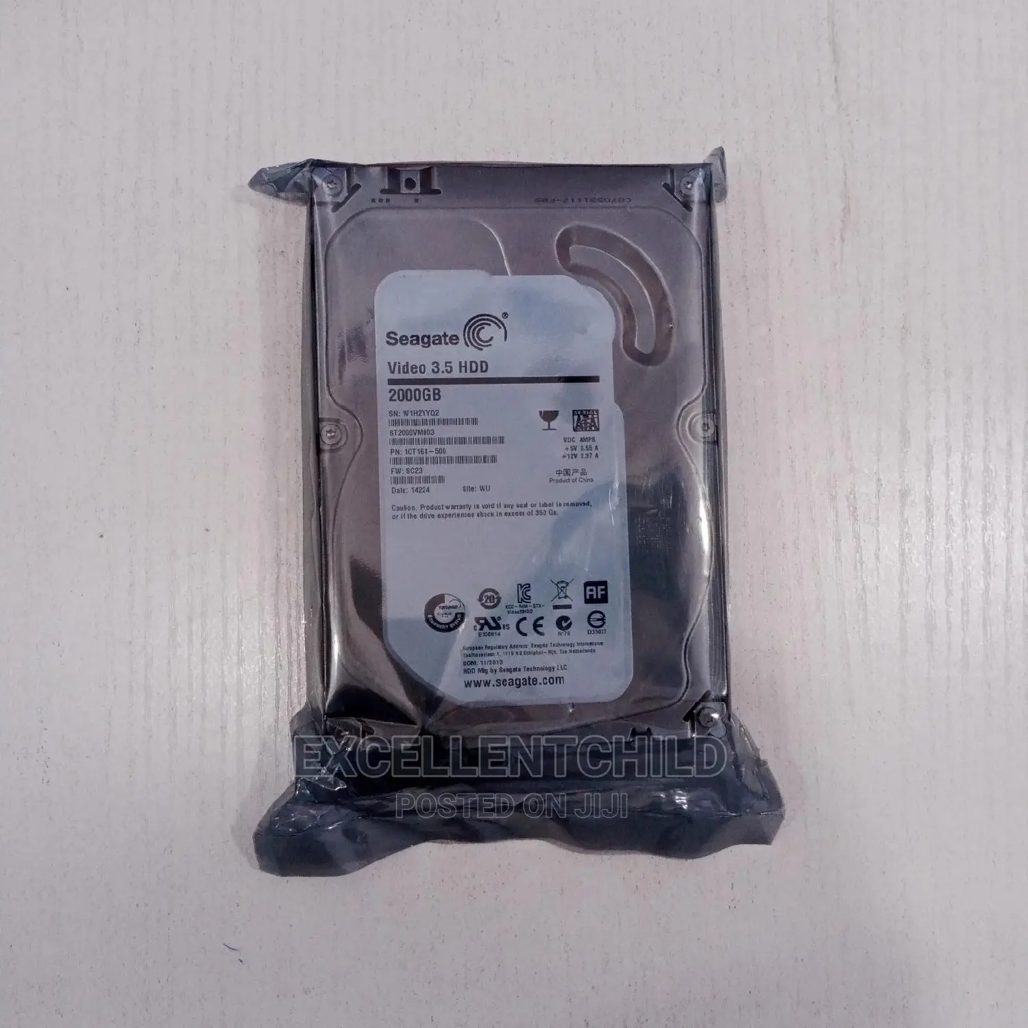 For System Storage (2tb Sata Hdd Desktop Seagate)