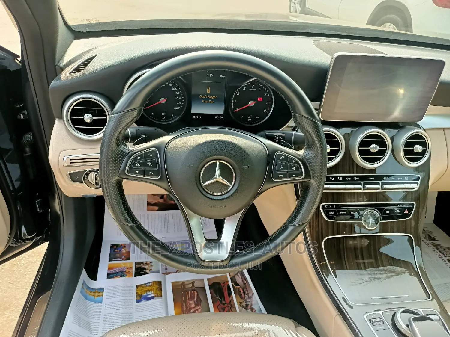 Mercedes-Benz C300 2017 Blue