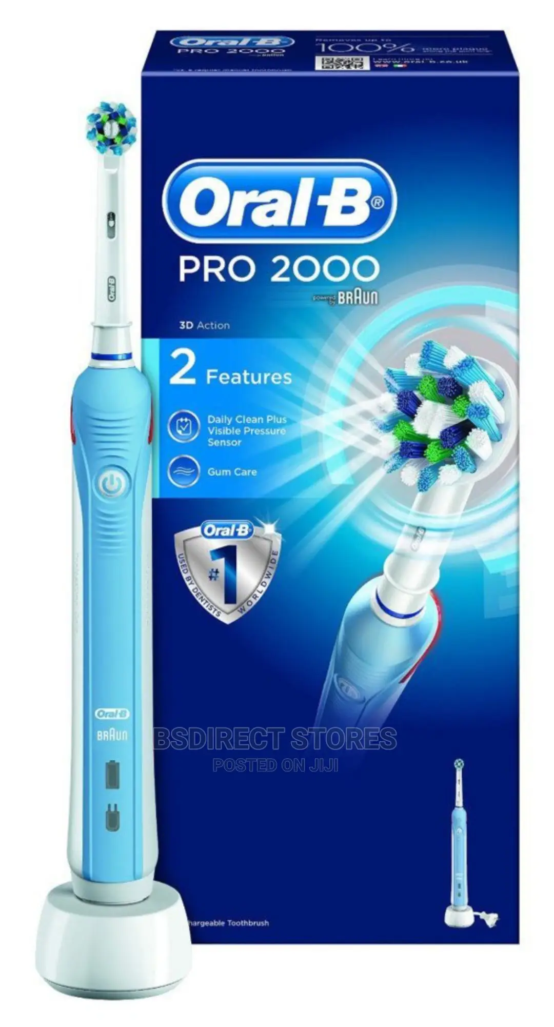 Oral-B Pro 2000 Rechargeable Electric Toothbrush