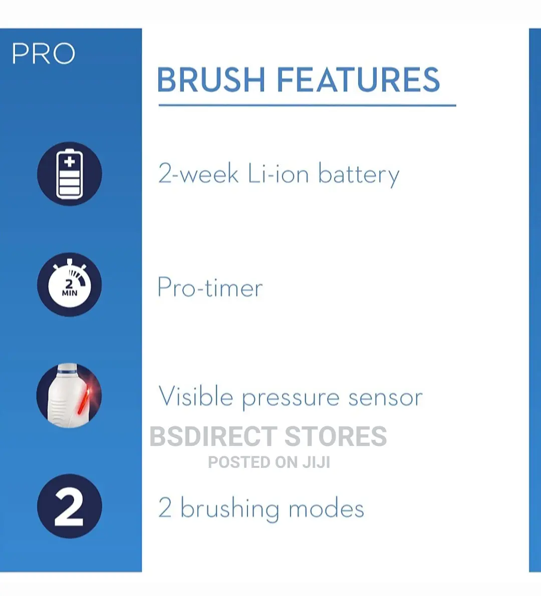 Oral-B Pro 2000 Rechargeable Electric Toothbrush