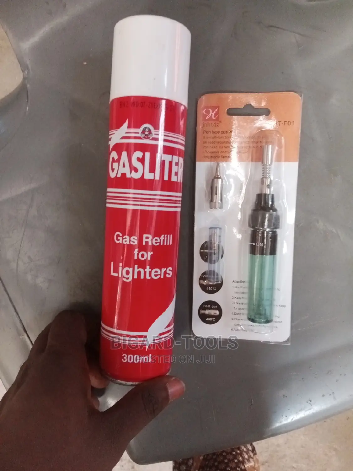 Gas Soldering Iron Pen Type With the Refilled Can