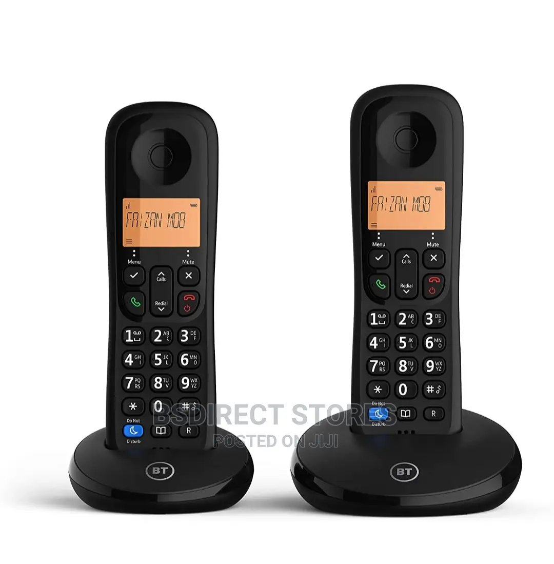 BT Everyday Cordless Home Phone With Call Blocking, Twin Set
