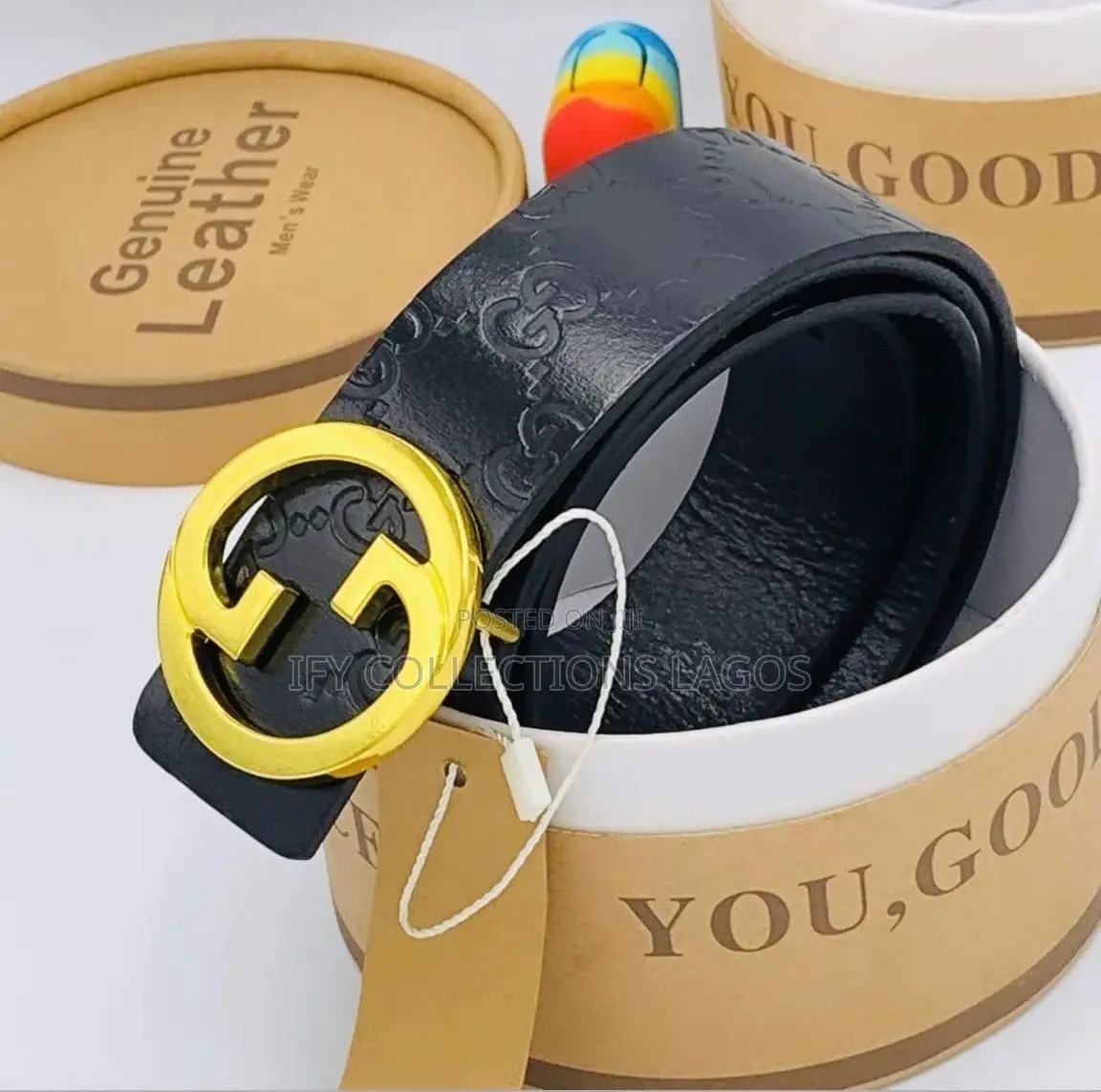 Gucci Pure Leather Belt