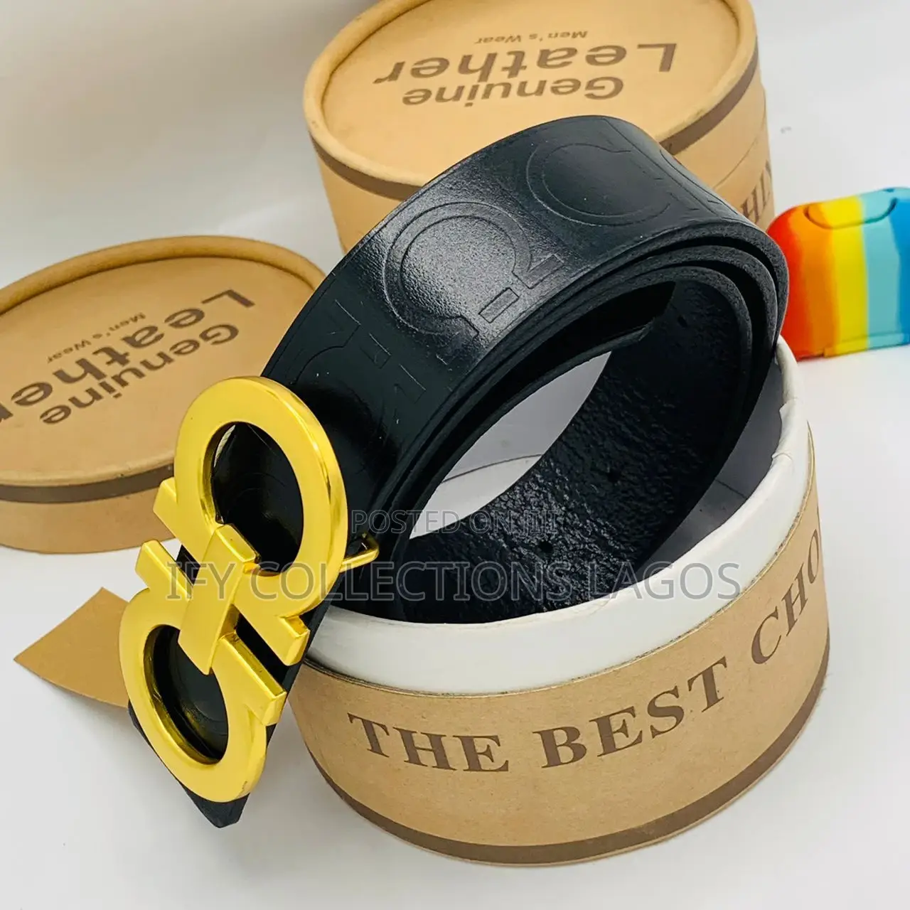 Designer's Pure Leather Belts
