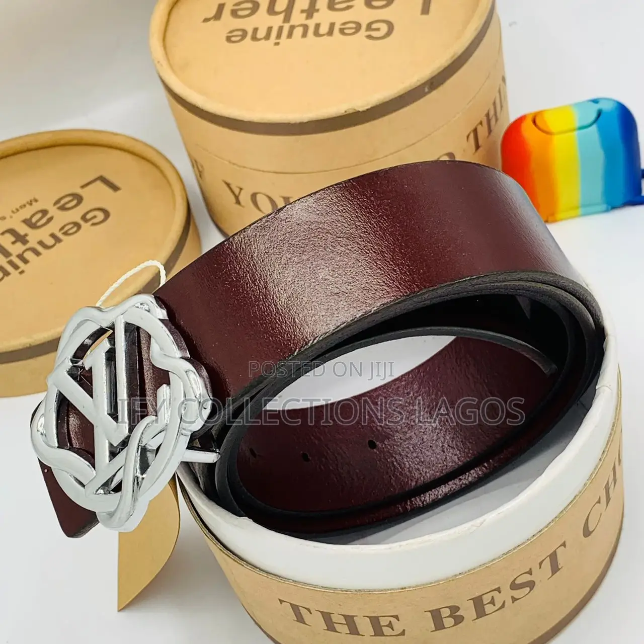 Luis Vuitton Pure Leather Belts