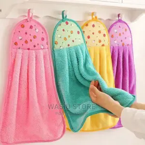 Absorbent Hanging Kitchen Towels - 12 Pieces