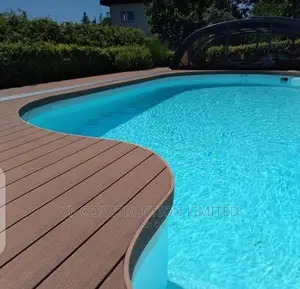 Brown Swimming Pool Deck