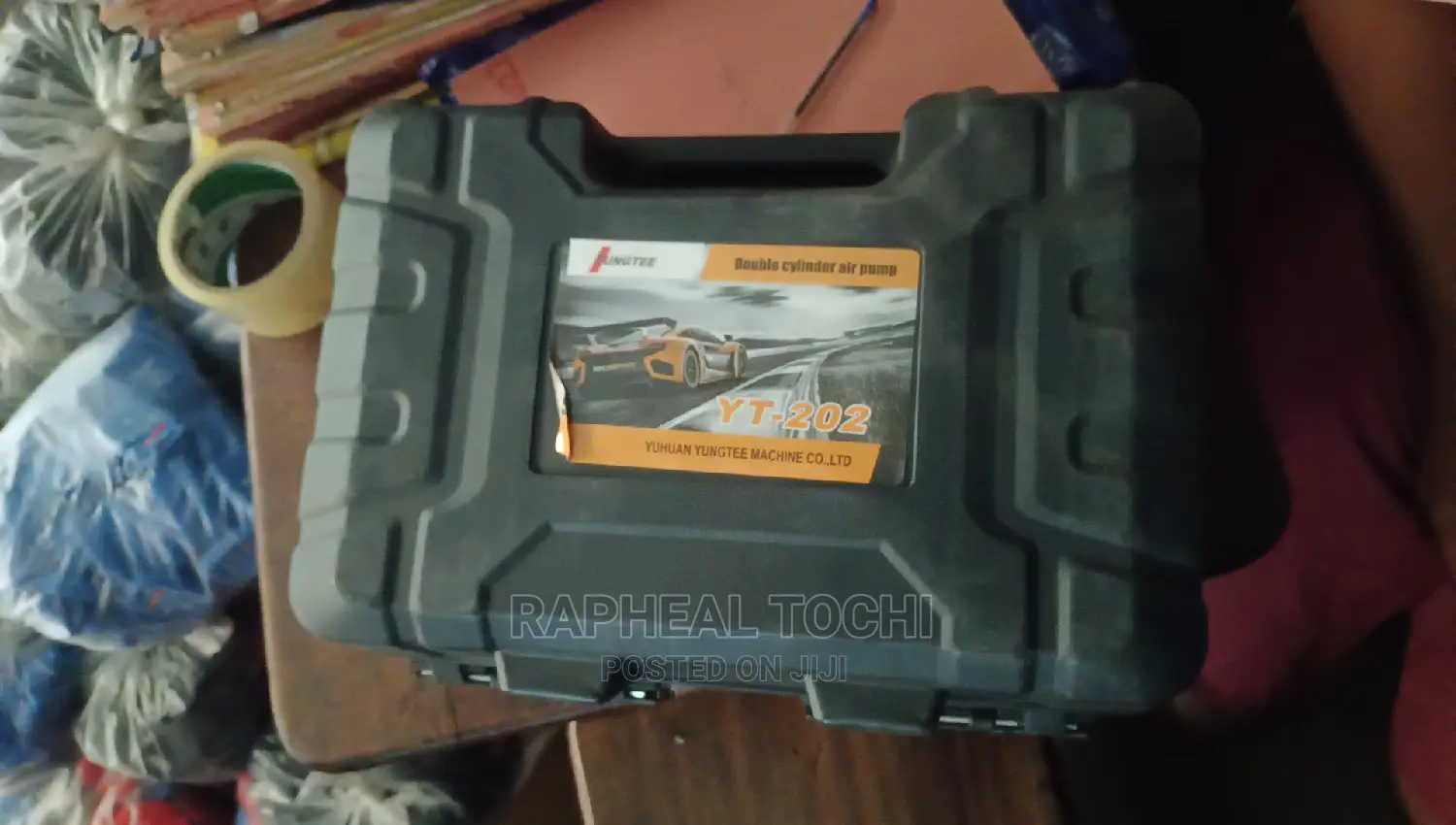 Car Tire Pump With Working Tools