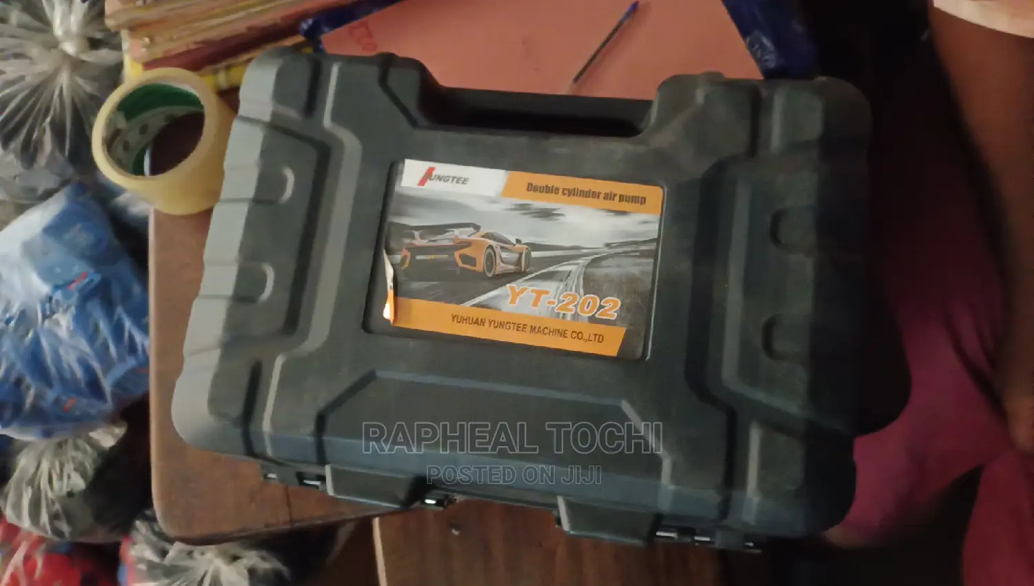 Car Tire Pump With Working Tools