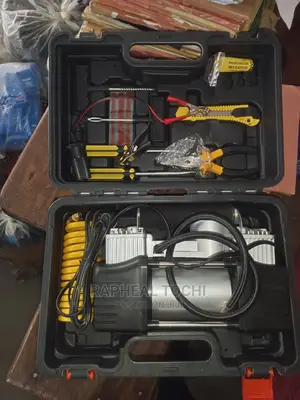Car Tire Pump With Working Tools