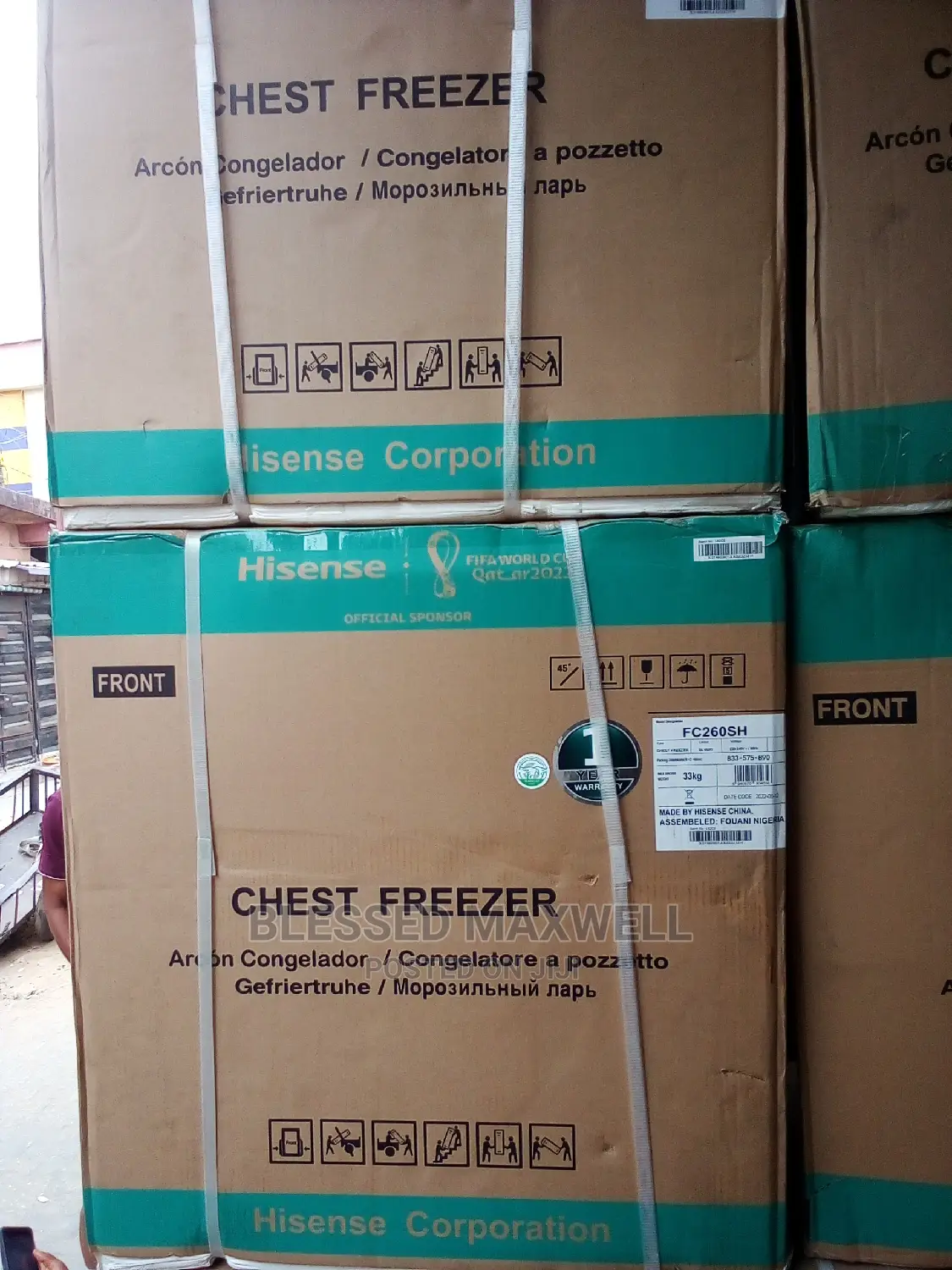 (Fc260sh) Hisense Chest Freezer 198l