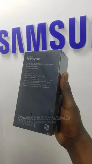New Samsung Galaxy S8 Plus 64 GB Black