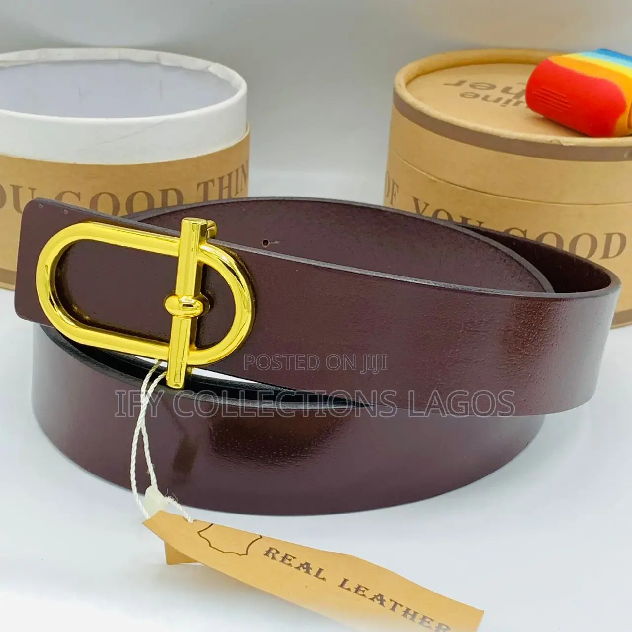 Pure Leather Designer's Belt